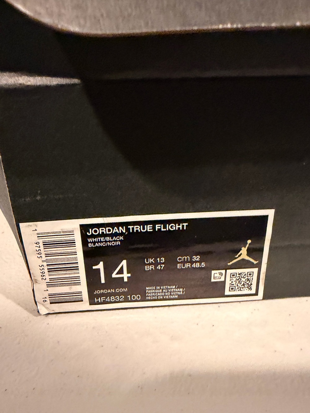 Jordan True Flight Oreo - Picture 11 of 11